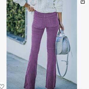 Athleta Purple Flare Pants